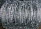 ইলেক্ট্রো গ্যালভানাইজড এসডাব্লুজি 14 7.5 সেমি রেজার কাঁটাযুক্ত তারগুলি